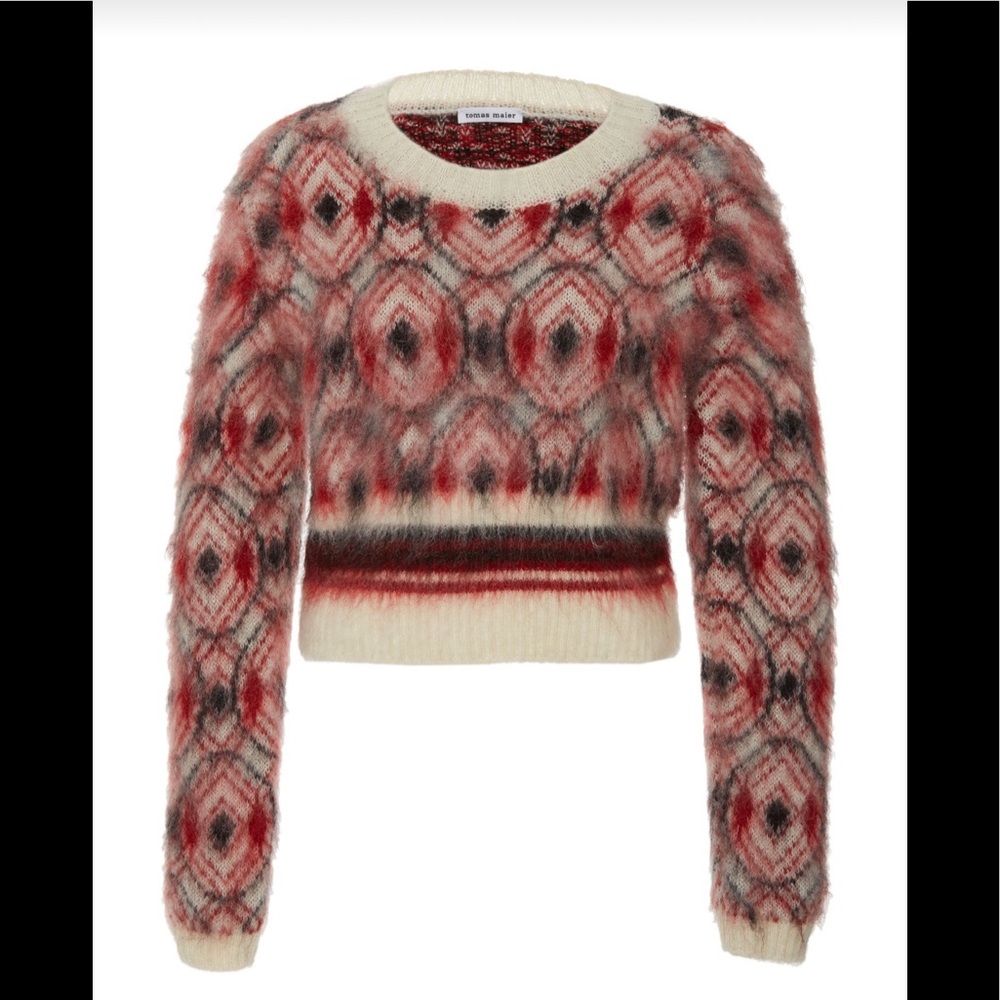 Tomas Maier mohair sweater